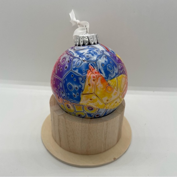 Handmade Sculpting Clay Rainbow Ornament - Picture 4 of 7